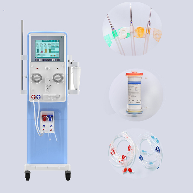 Équipement médical intelligent d'hémodialyse avec filtration d'endotoxines à deux étages